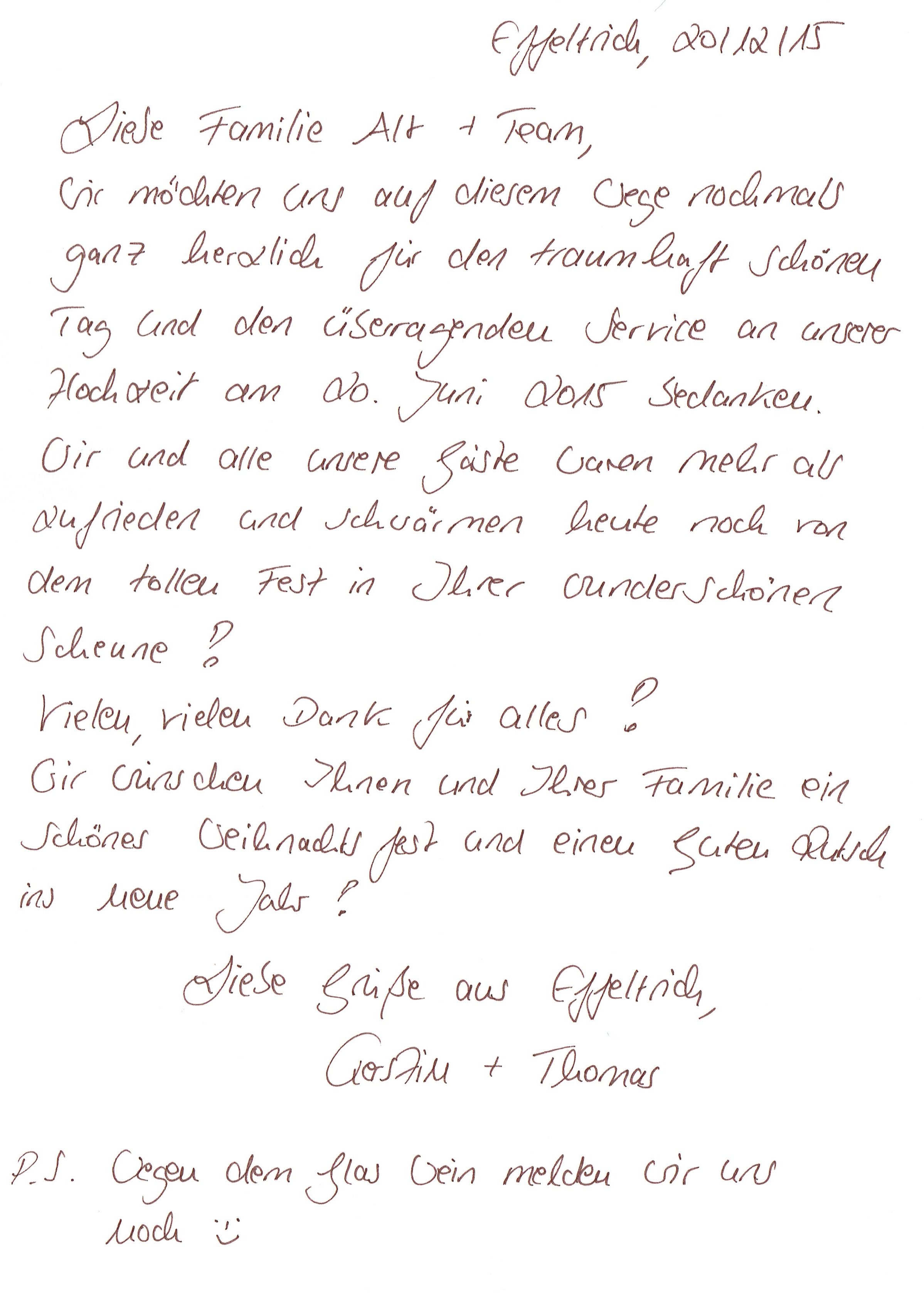 Link zum Originalbrief-Kerstin und Thomas